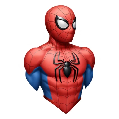spider man heart  sticker