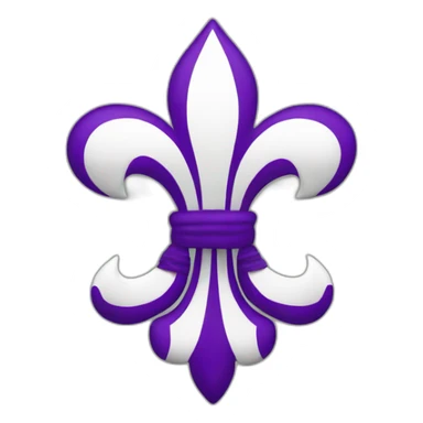 Drapeau fleur de lys sticker