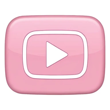 Pink pastel YouTube  sticker