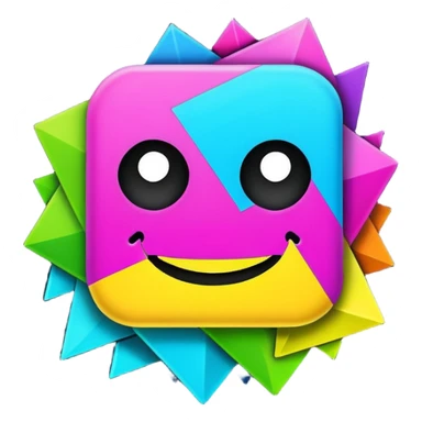 Geometry dash sticker