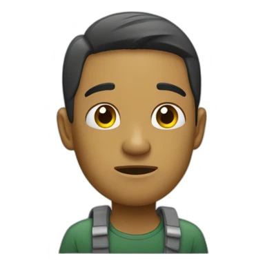 pobre sin dinero triste en la calle sticker