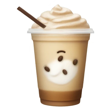 Iced latte sticker
