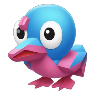 Porygon sticker