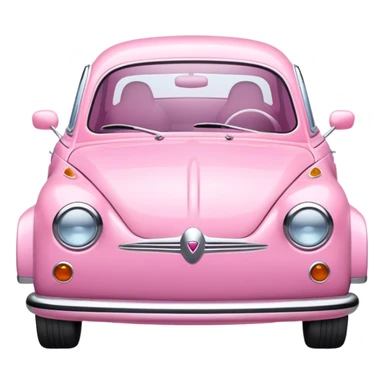 Aesthetic pink car sticker