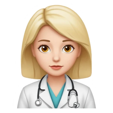 female hotel doctor sticker