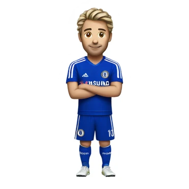 Chelsea fan sticker