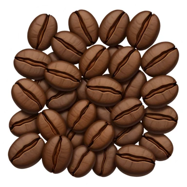 coffee beans sticker