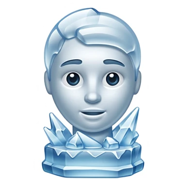full  ice sculpture sticker