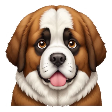 St Bernard dog  sticker