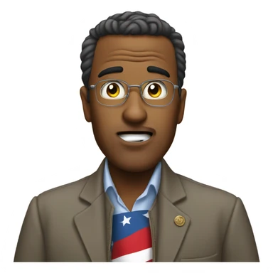 Republican saying something that is bleeped sticker