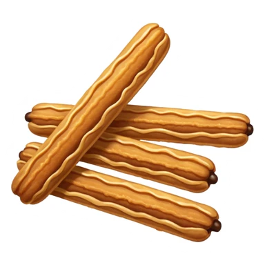 black churros sticker