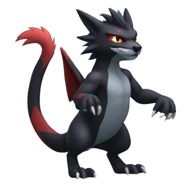 Nargacuga-Litten-Zoroark full body sticker