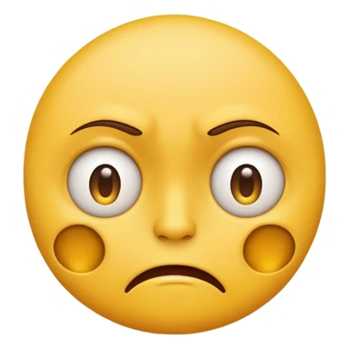 YELLOW EMOJI PAIN sticker