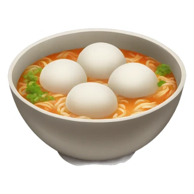 chinese soup rice balls sticker