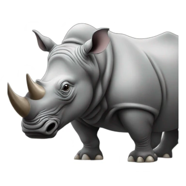 party-rhino sticker