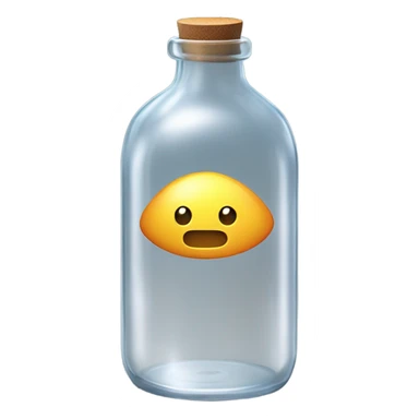 starship in horizontal bottle sticker