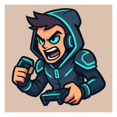 logo for NOS LEAGUE, futuristic tech style, glowing accents, esports team logo, no text sticker