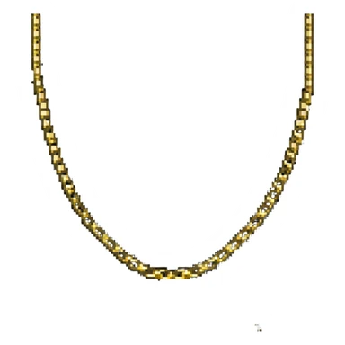 gold chain necklace sticker