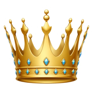 Solo la corona delicata sticker