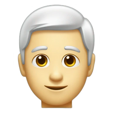 lettre L with in index and thumb on the forehead sticker