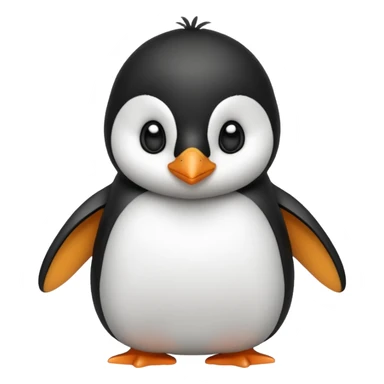 baby penguin sticker