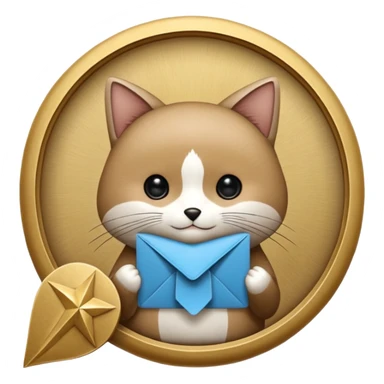 一个圆圈里填写Ad，用来做telegram标题的广告标识 sticker