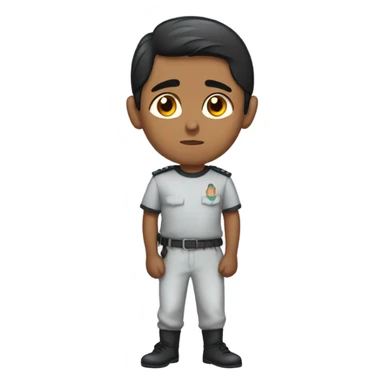 Indian boy in jail sticker