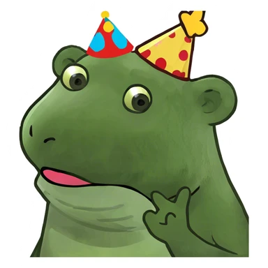 Bear blowing kiss  sticker