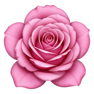 the petal of a pink rose sticker