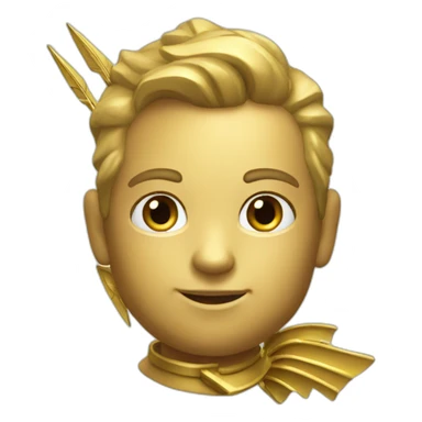 golden arrow sticker