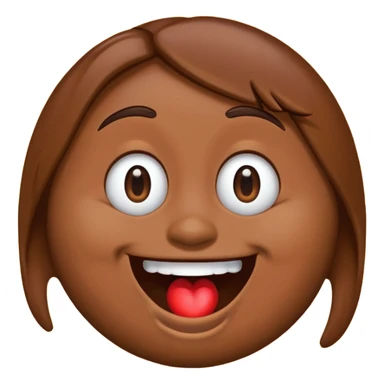 m&m laughing out loud with tears coming out of eyes sticker