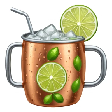 Moscow mule sticker