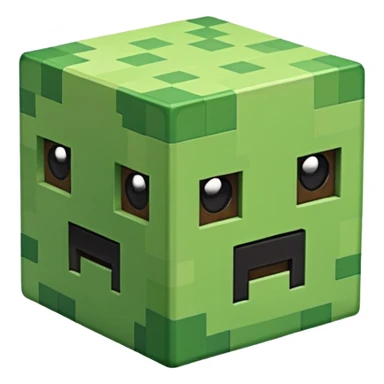Genrate a minecraft emojii sticker