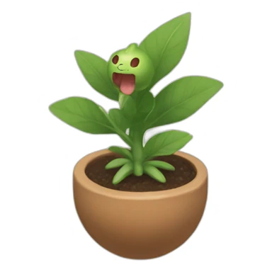 Bulbizarre Pokémon, de type plante sticker