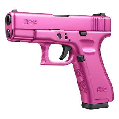 Pink glock sticker