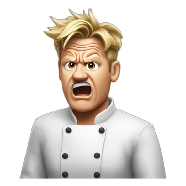 shocked gordon ramsay sticker