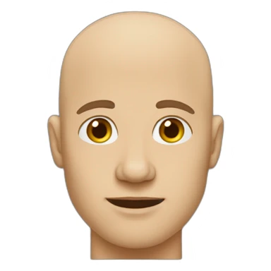 Bald guy that’s racially ambiguous sticker