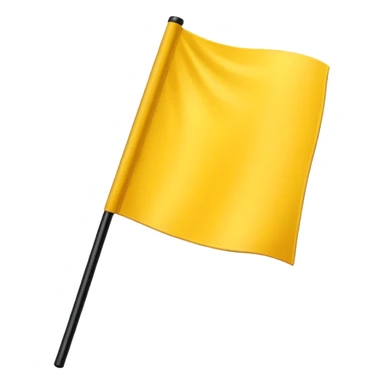 Create 2 yellow lined and 1 black lined flag emoji and put black line between yellow lines sticker