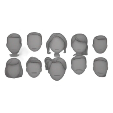 group friends males females icon colorless sticker