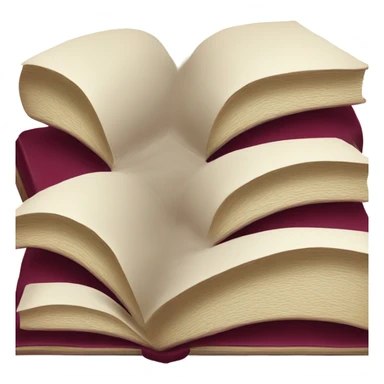 book burgundi sticker