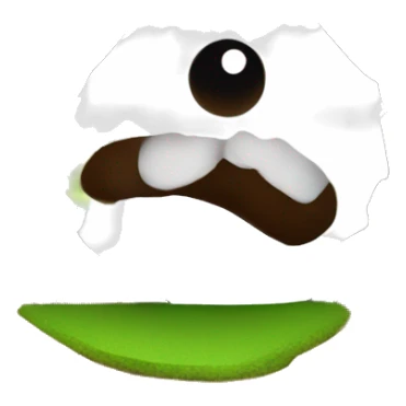 Log inside golf hole sticker