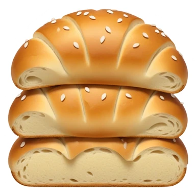 concha bread sticker