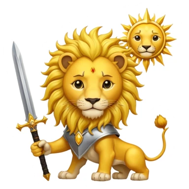 🇮🇷☀️🗡🦁 sticker