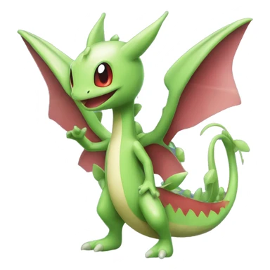 Full body shiny Flygon-grovyle sticker