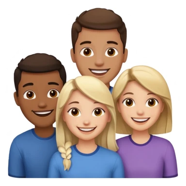 2 guys and a girl sticker