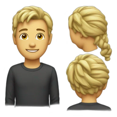   on apple computer   sticker