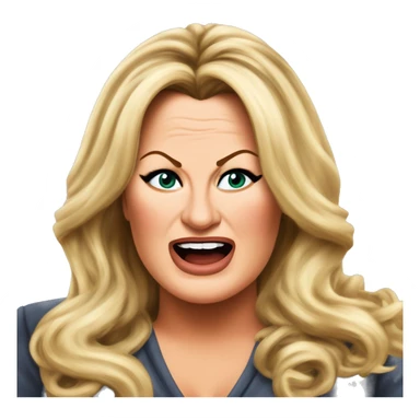 Extremely shocked jennifer Coolidge ￼ sticker