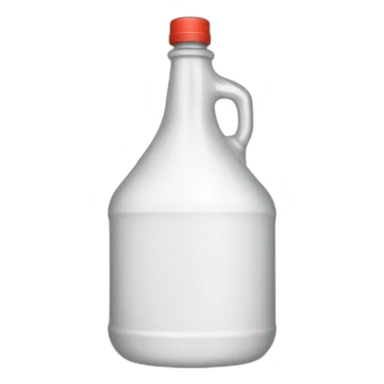 Gallon of white vinegar sticker