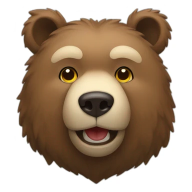 bear with verification icon sticker