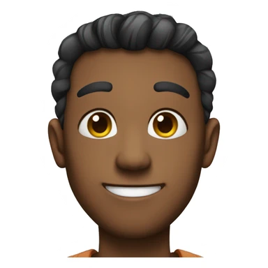 Awkward smile sticker